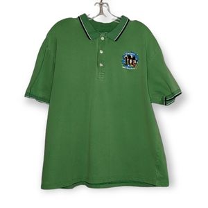 Walt Disney World 2010 Green Polo Size Large